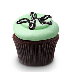 Chocolate Mint cupcake